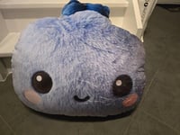 Image 2 of Blueberry Kawaii Plush, Shaped Pillow