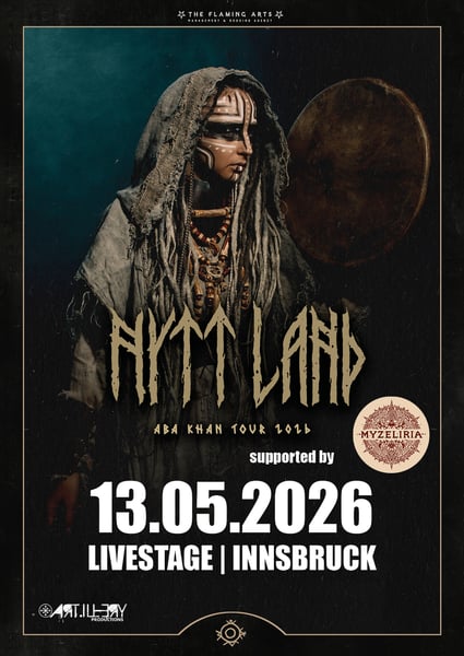 Image of ⌿ NYTT LAND ⍀ - ⌿ A Shamanic Ritual of Sounds - ⍀ supported by MYZELIRIA - ⌳ - 13.05.2026