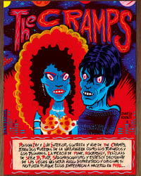 Image 1 of The Cramps: Poison Ivy y Lux Interior 15x21 cm
