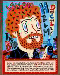 Image 1 of Levon Helm The Band A4 (21 x 29,7 cm)