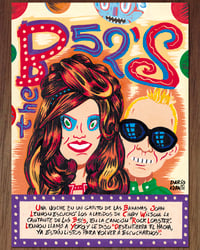Image 1 of The B52's Kate Pierson y Fred Schneider 15x21 Cm