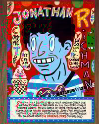 Jonathan Richman A4  (21x29,7 cm)