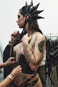 Image 1 of spikes headpiece