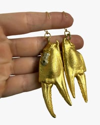 Image 3 of Crab Claw earrings