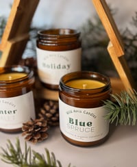 Image 1 of Holiday Scented Beeswax Candles
