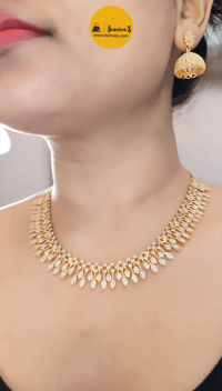 Image 3 of Anu Gold-Stunning Australian Diamond Necklace Set