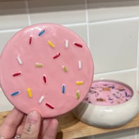 Image 1 of pink sugar cookie scented candle