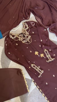 Image 2 of Chocolate Brown farshi 