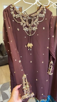 Image 3 of Chocolate Brown farshi 