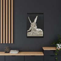 Image 3 of Psyche and Cupid Framed Canvas Print .