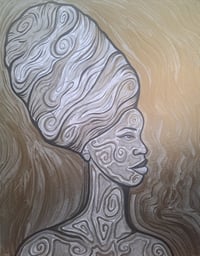 Untitled Woman Original Painting 