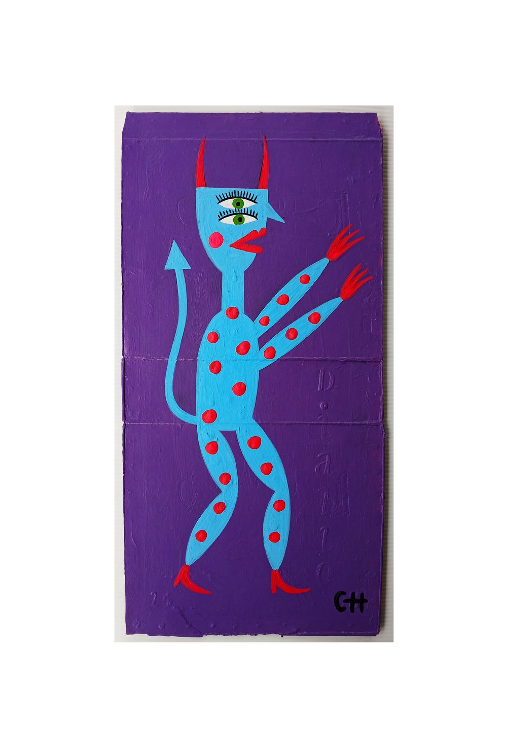 Image of FUNKY BLUE DEVIL WOMAN