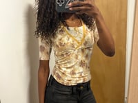 Image 1 of 00s baby tee with built in vest 