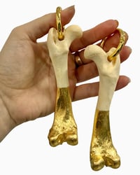 Badger bone earweights I
