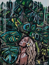 Image 2 of "Arriving" Original Acrylic