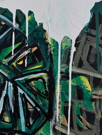 Image 4 of "Arriving" Original Acrylic
