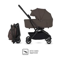 Image 2 of Silver Cross Nia Chocolate Travel System & 360 Infant Carrier Bundle 