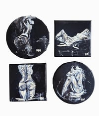 Image 1 of "Feminine Gestures" Original Acrylic Mini Set