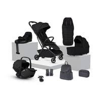 Image 1 of Silver Cross Nia Onyx Travel System & 360 Infant Carrier Bundle