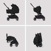Image 3 of Silver Cross Nia Onyx Travel System & 360 Infant Carrier Bundle