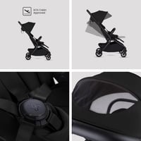Image 6 of Silver Cross Nia Onyx Travel System & 360 Infant Carrier Bundle