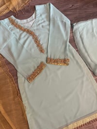 Image 1 of Skyblue shiffon