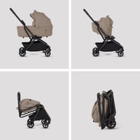 Image 3 of Silver Cross Nia Champagne Travel System & 360 Infant Carrier Bundle