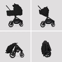 Image 3 of Silver Cross Breez Onyx Travel System Ultimate 360 Infant Carrier Bundle
