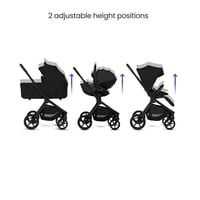 Image 6 of Silver Cross Breez Onyx Travel System Ultimate 360 Infant Carrier Bundle