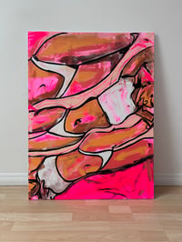 Image 1 of “Body Language” Original Acrylic