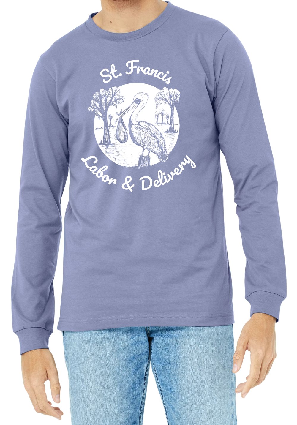 Image of Adult St Francis Labor & Delivery Long Sleeve 