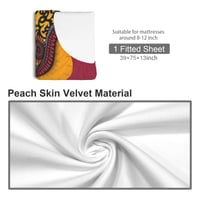 Image 4 of RÊVES D'AFRIQUE Twin Fitted Sheet