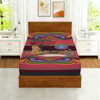 Image 3 of RÊVES D'AFRIQUE Twin Fitted Sheet