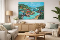 Image 3 of "Wish You Were Here" Original Acrylic 