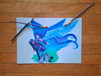 Infinity Miku oil painting reproduction