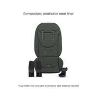 Image 9 of Silver Cross Breez Pewter Travel System Ultimate 360 Infant Carrier Bundle