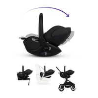 Image 11 of Silver Cross Breez Pewter Travel System Ultimate 360 Infant Carrier Bundle