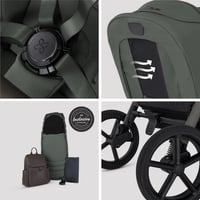 Image 8 of Silver Cross Breez Pewter Travel System Ultimate 360 Infant Carrier Bundle