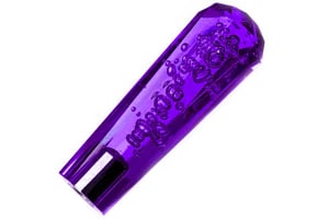 Image of Purple 150mm JDM Bubble/Crystal Shift Knob 