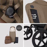 Image 7 of Silver Cross Breez Maple Travel System Ultimate 360 Infant Carrier Bundle