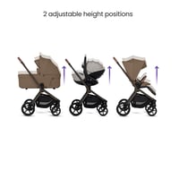 Image 4 of Silver Cross Breez Maple Travel System Ultimate 360 Infant Carrier Bundle