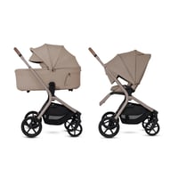 Image 5 of Silver Cross Breez Champagne Travel System Ultimate 360 Infant Carrier Bundle
