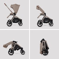 Image 6 of Silver Cross Breez Champagne Travel System Ultimate 360 Infant Carrier Bundle