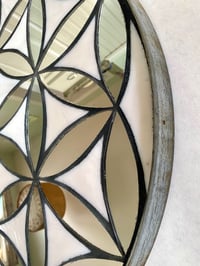 Image 2 of Flower of Life mirror mosaic