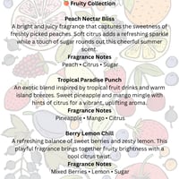 Fruity Trio Collection - 3 - 4oz candle tins