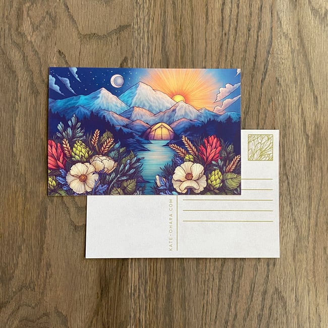 Western Postcards - Alpine, Outlaw, Bronco