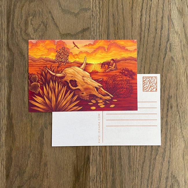 Western Postcards - Alpine, Outlaw, Bronco