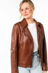 Image 3 of BIKER PIEL COGNAC MAURITIUS