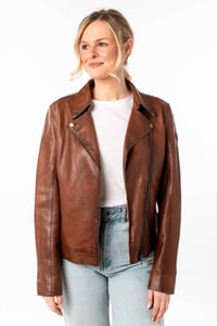 Image 2 of BIKER PIEL COGNAC MAURITIUS