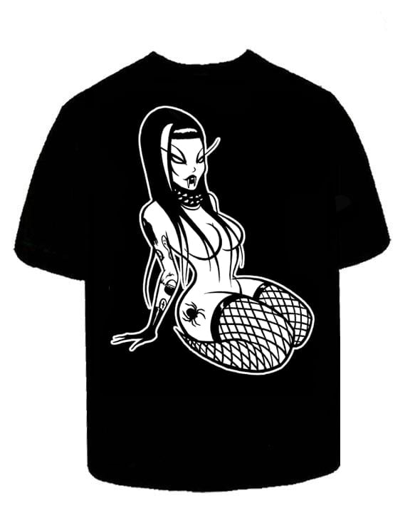 Image of preorder THE BLACK WIDOW - mens shirt - Ships April 10th 